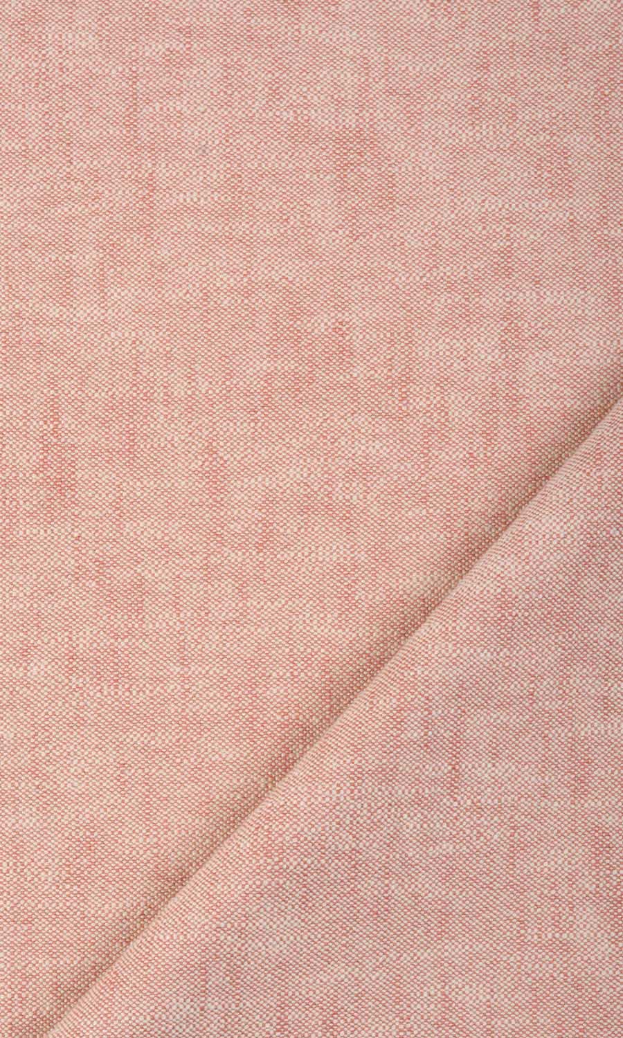 Plain Cotton Flat, Plain, Fake, Faux, European Relaxed Roman Blinds (Coral Red)
