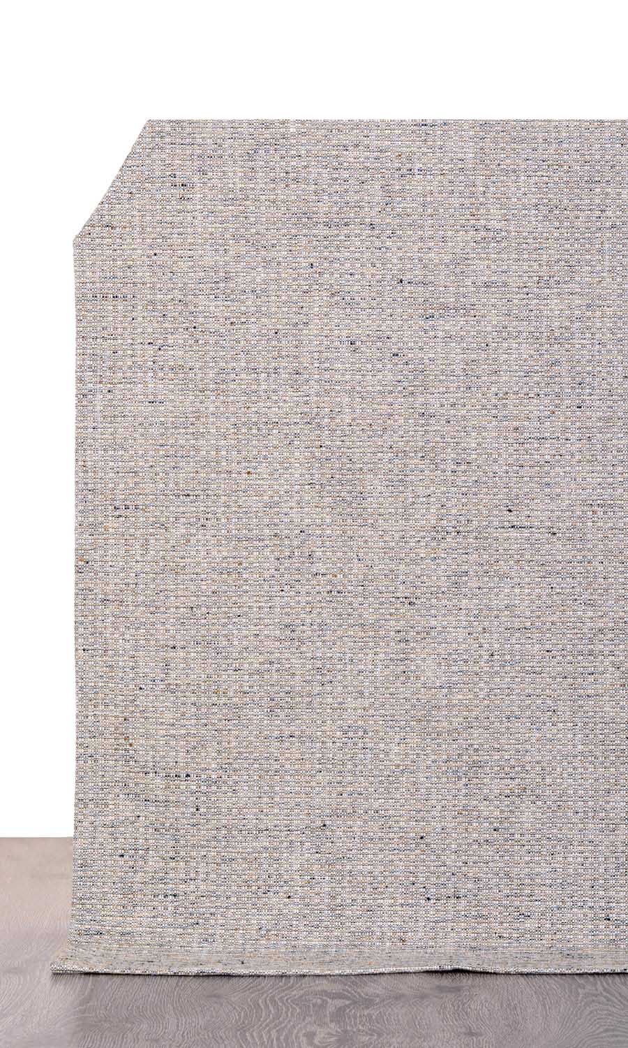 Textured  Home Textile Fabric Material By the Metre (Beige/ Brown)