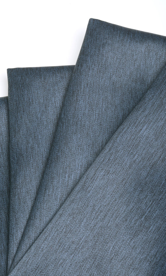 Blackout Fabric Blinds (Blue)