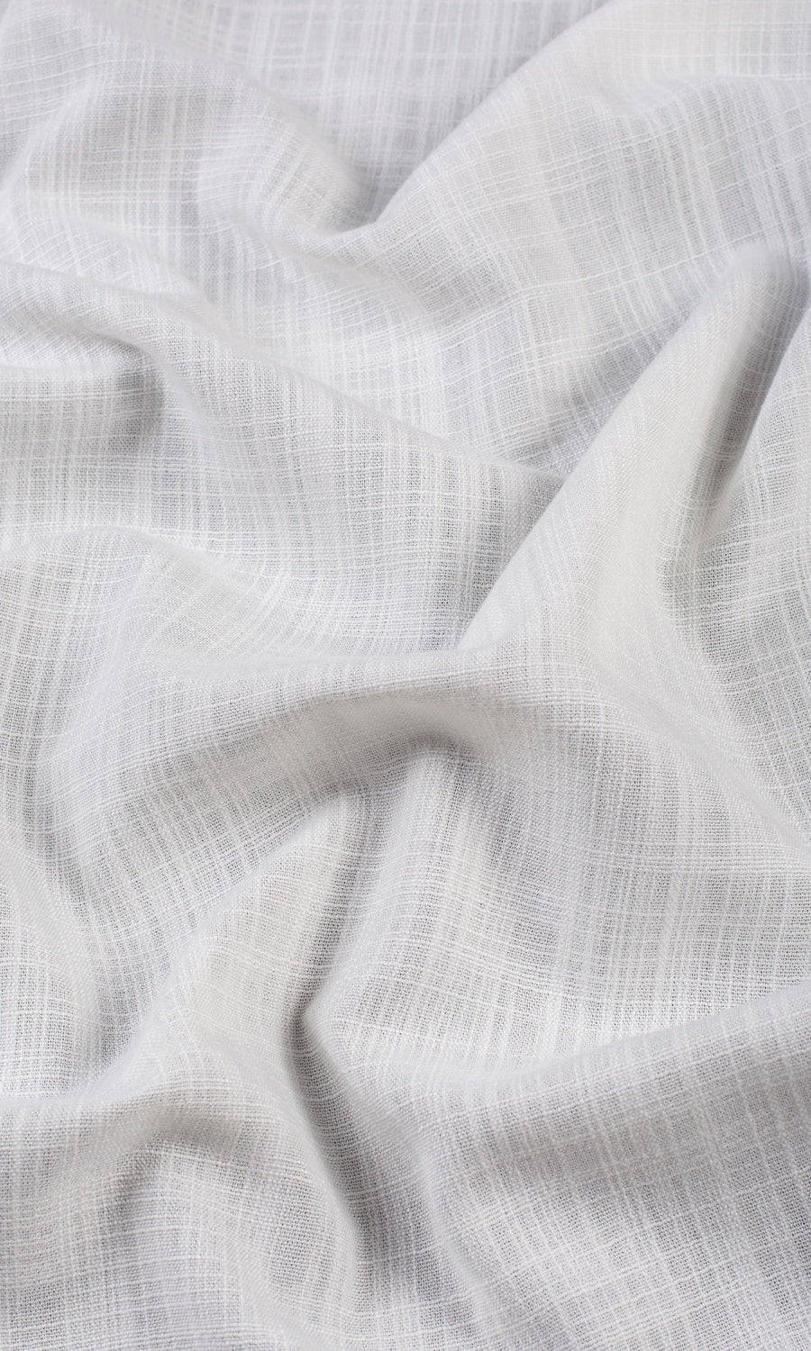 Semi-Sheer Made-to-Measure Roman Blinds (White)