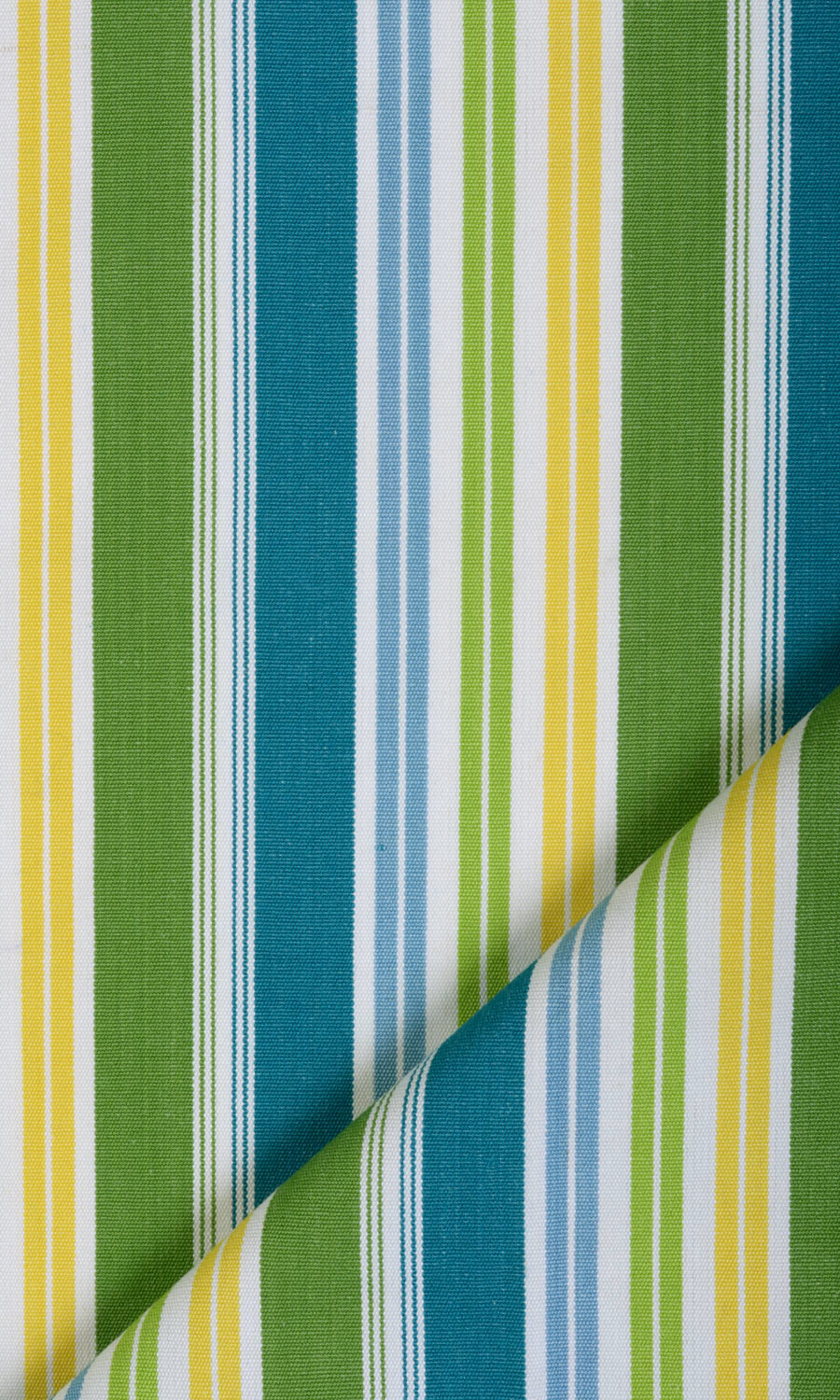 Cotton Fabric By the Metre for Roman Blinds & Shades (Blue/ Green/ Yellow)