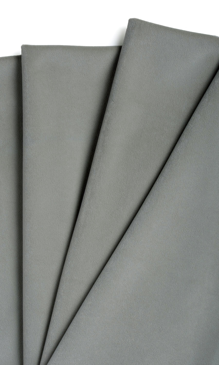 Velvet Roman Blinds & Window Shades (Gray)