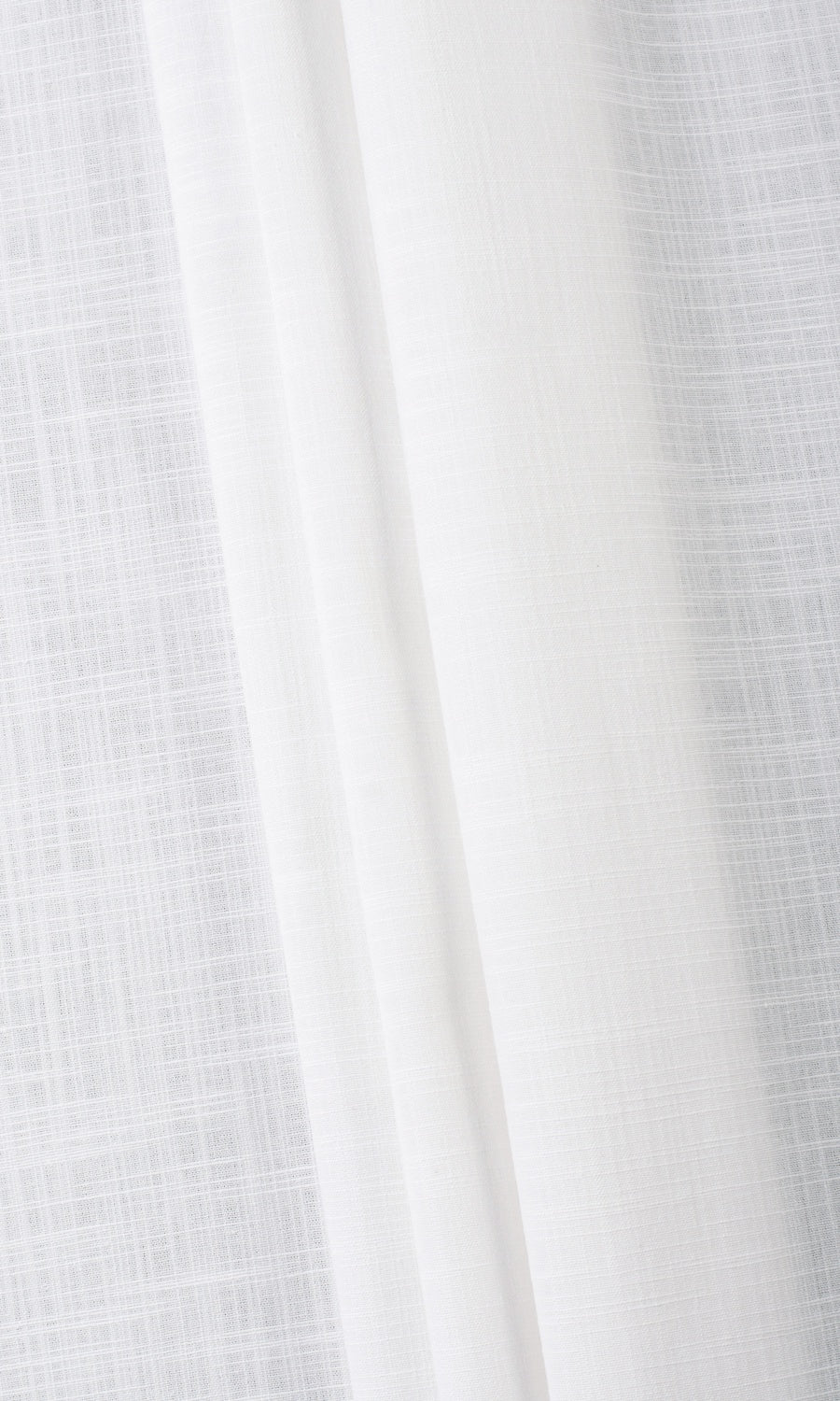 Linen-Texture Roman Blinds (White) Extra Long Short Wide