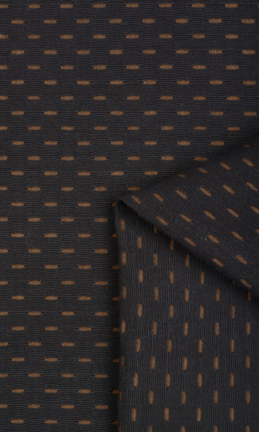 Cotton Home Décor Fabric By the Metre (Black)