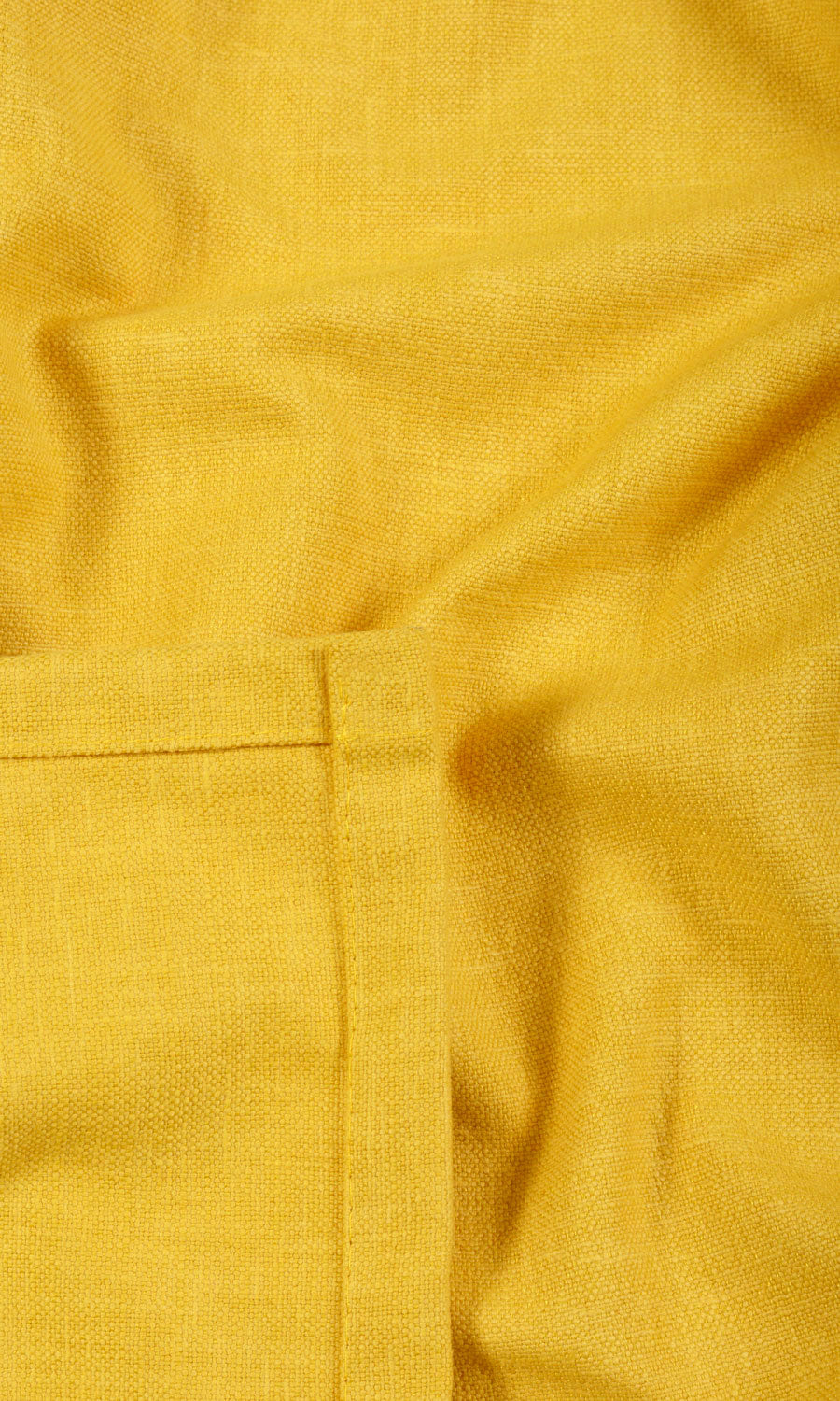 Linen Blend Roman Blinds (Yellow) for Living, Bedroom, Kitchen, Bathroom