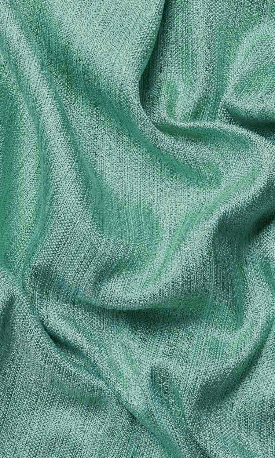 Faux Silk Roman Blinds (Mint Green) for Living, Bedroom, Kitchen, Bathroom