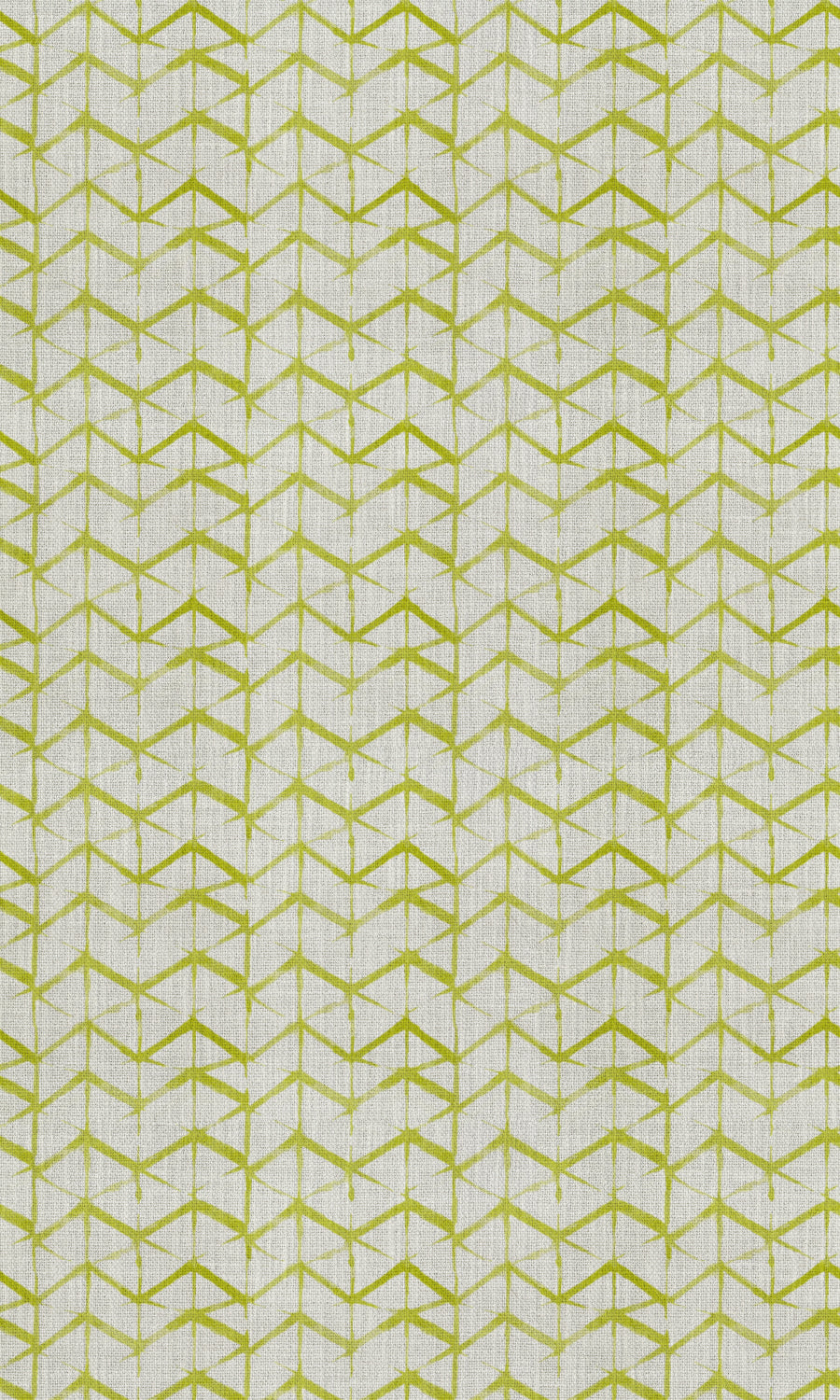 Bow-Arrow Patterned Blinds (White/ Pear Green) Extra Long Short Wide