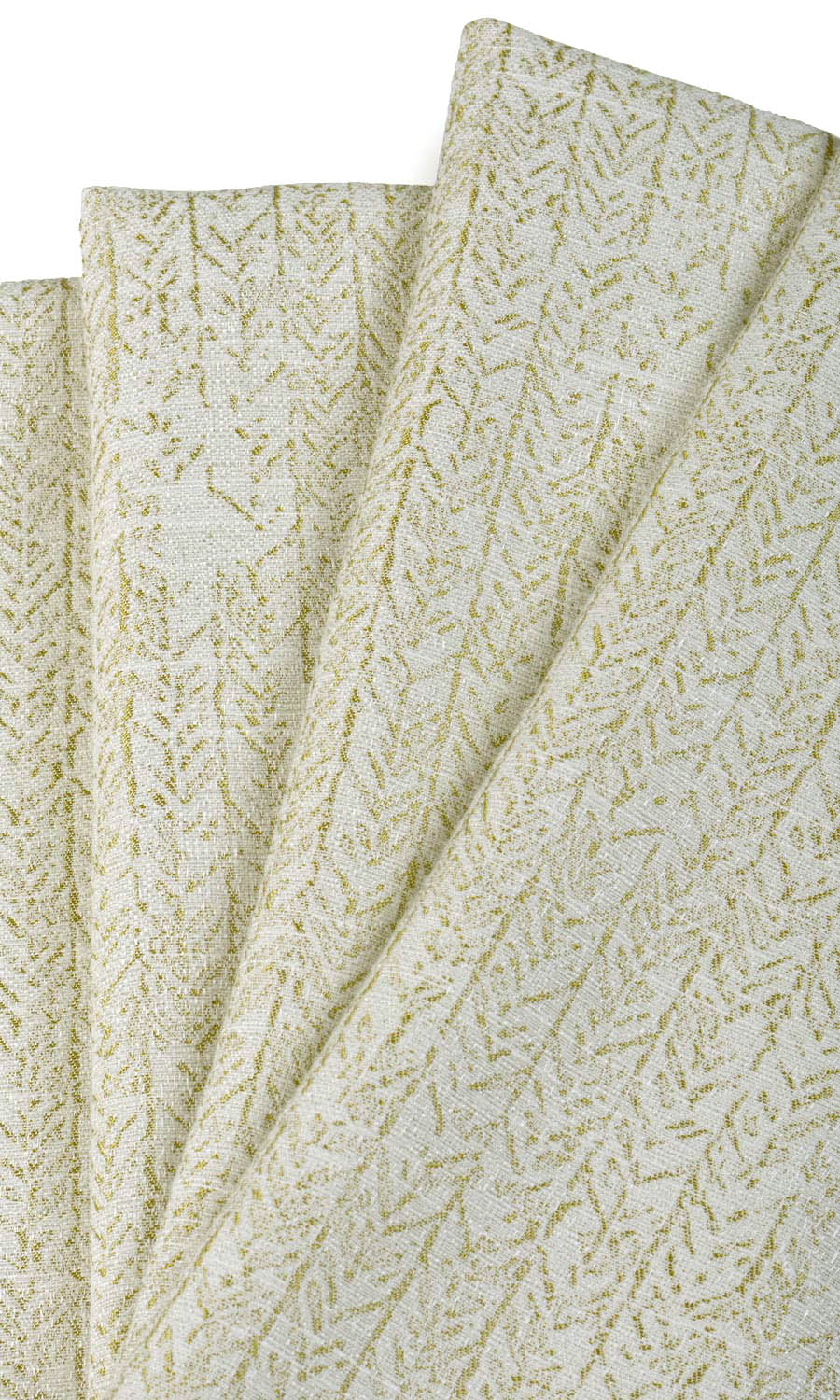 Herringbone Poly-Cotton Made-to-Measure Roman Blinds (Pale Green)