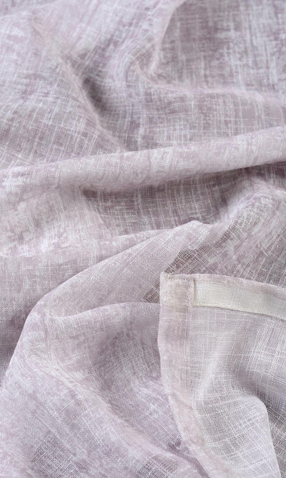 Textured Sheer Blinds (Pale Pink) for Living, Bedroom, Kitchen, Bathroom