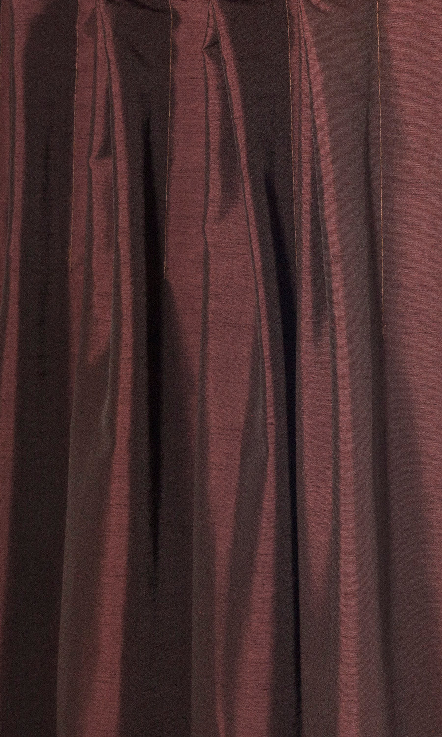 Faux Silk Window Treatments Fabric By the Metre (Red)