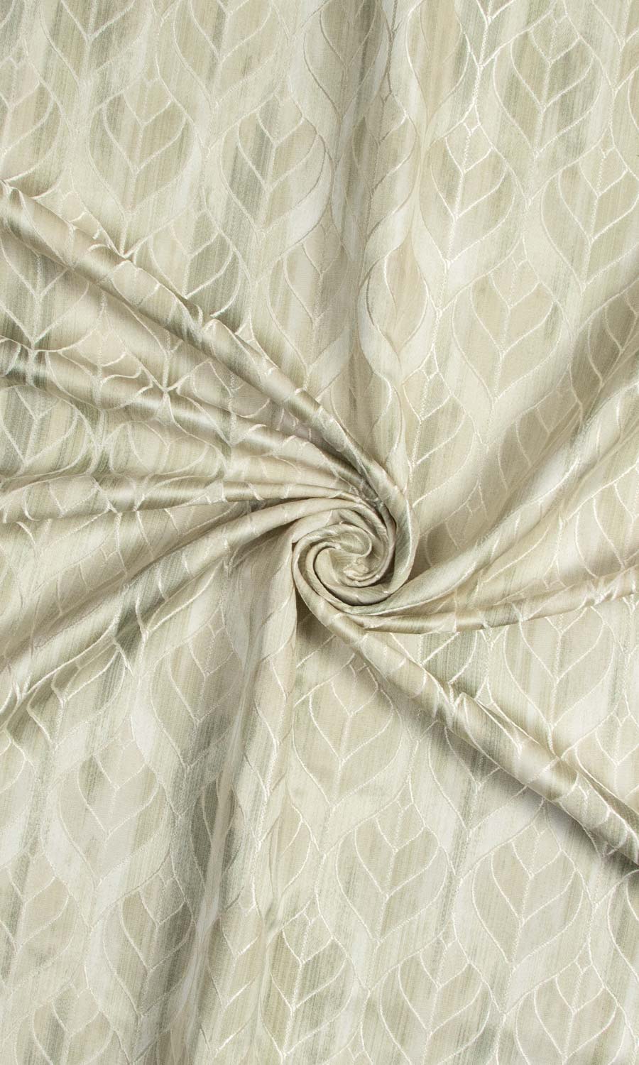Petal Patterned Roman Blinds (Soft Green) for Living, Bedroom, Kitchen, Bathroom