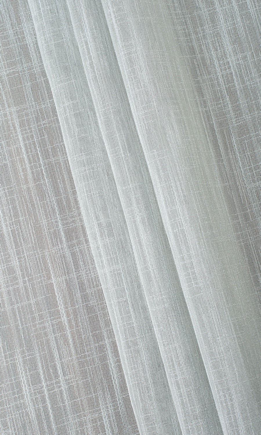 Textured Sheer Free Fabric Material Sample (Ice Grey-Blue)