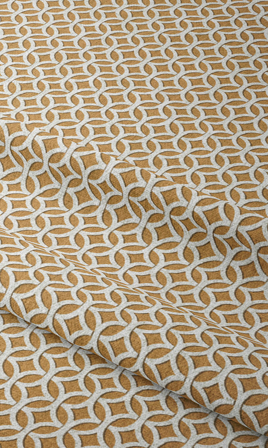 Geometric Print Shades (Muted Orange)