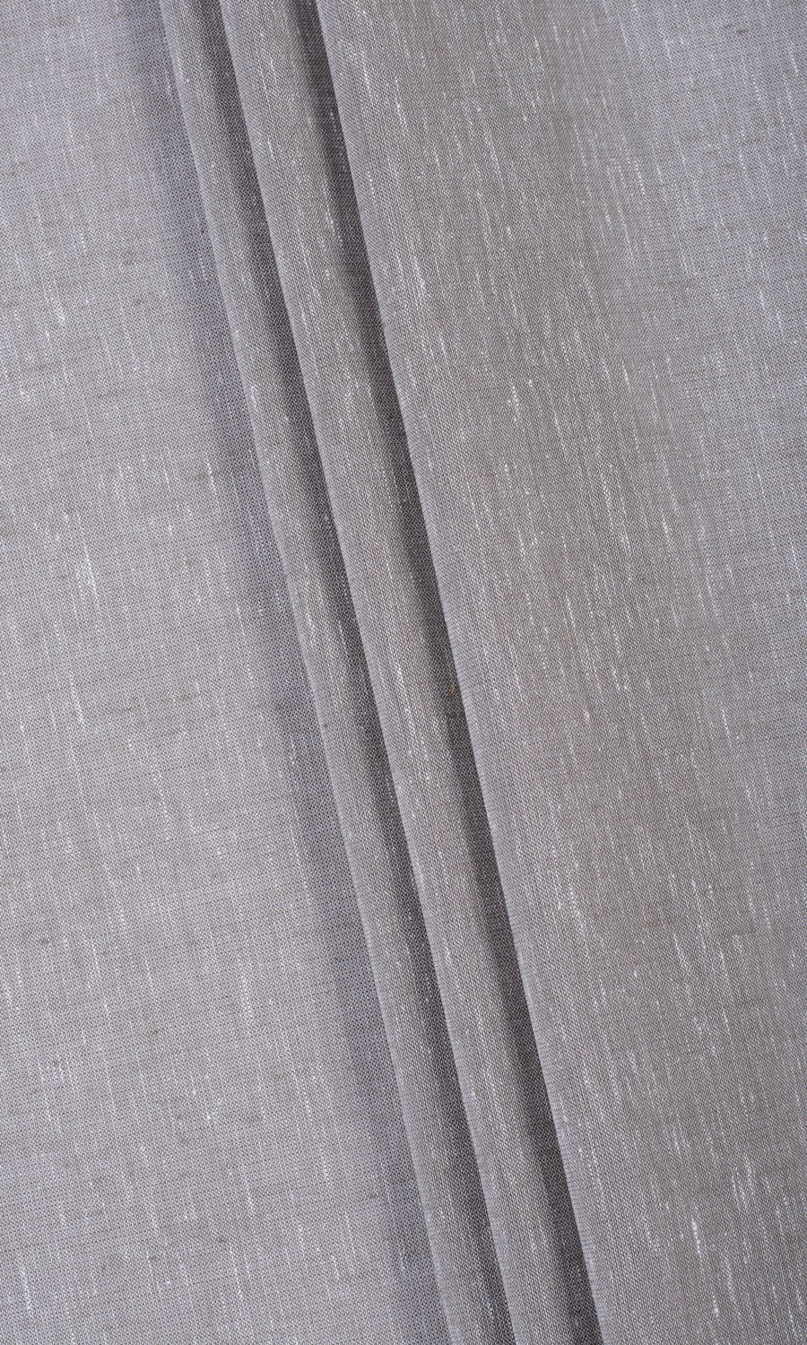 Plain Sheer Window Treatments Fabric By the Metre (Warm Grey)