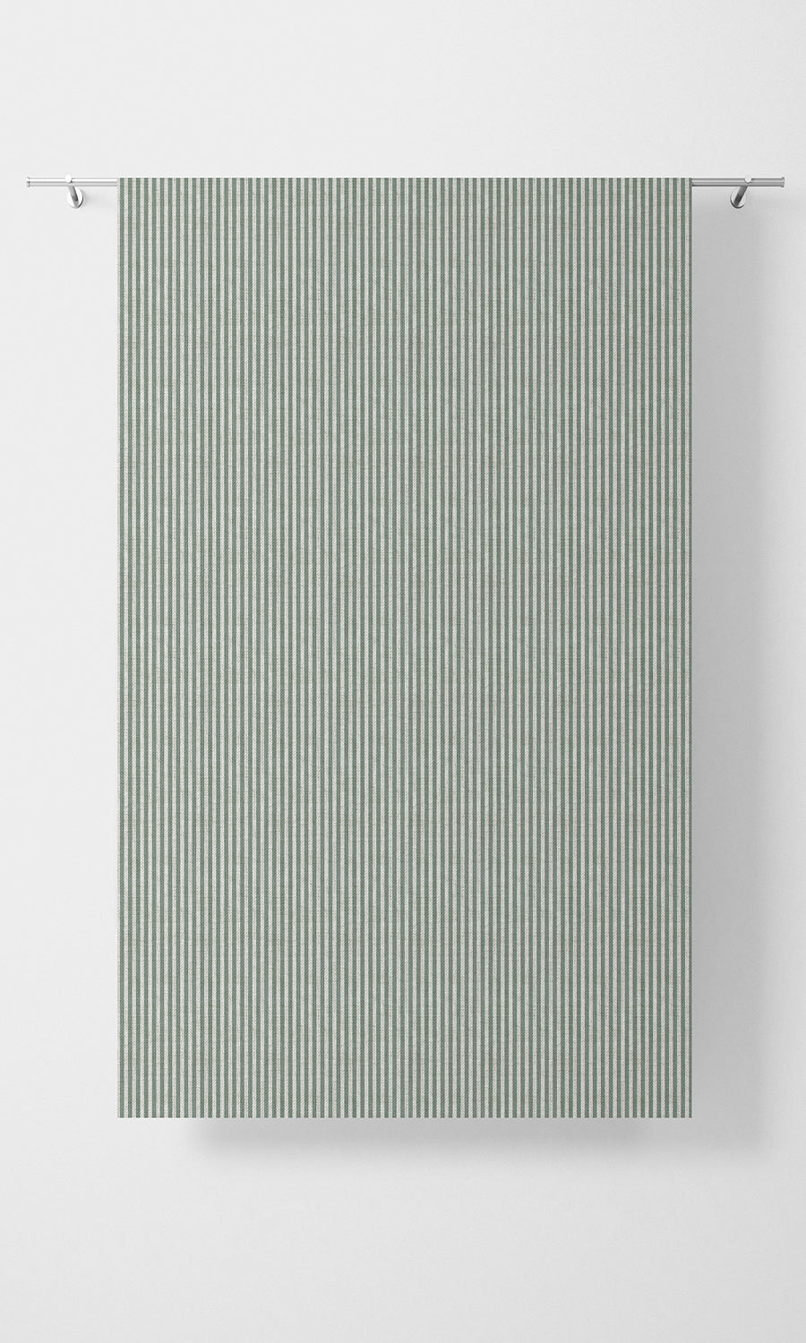 Striped Print Flat, Plain, Fake, Faux, European Relaxed Roman Blinds (Duck Egg Blue)