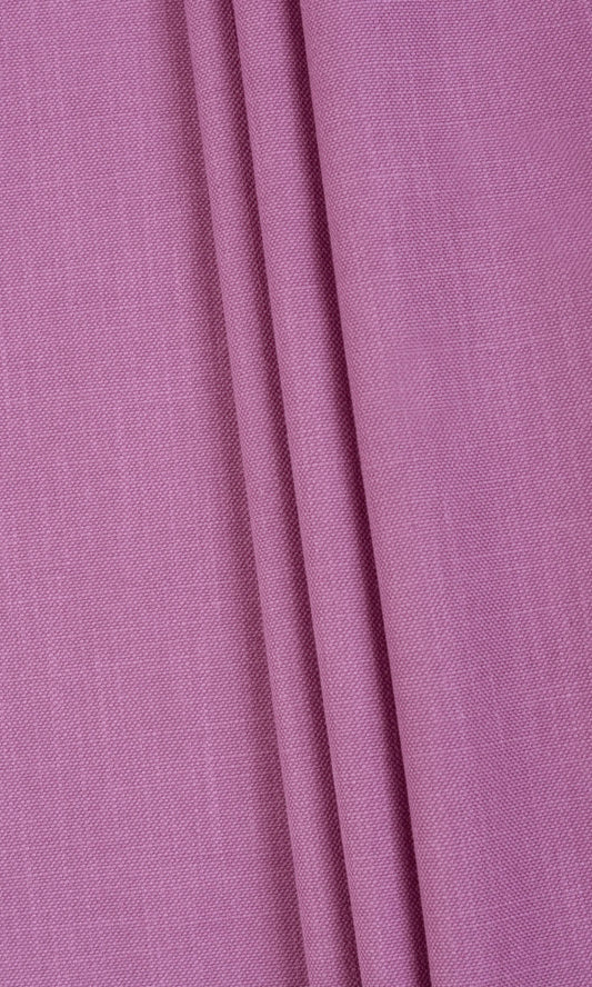 Poly-Cotton Home Décor Fabric Sample (Fuchsia Pink/ Purple)