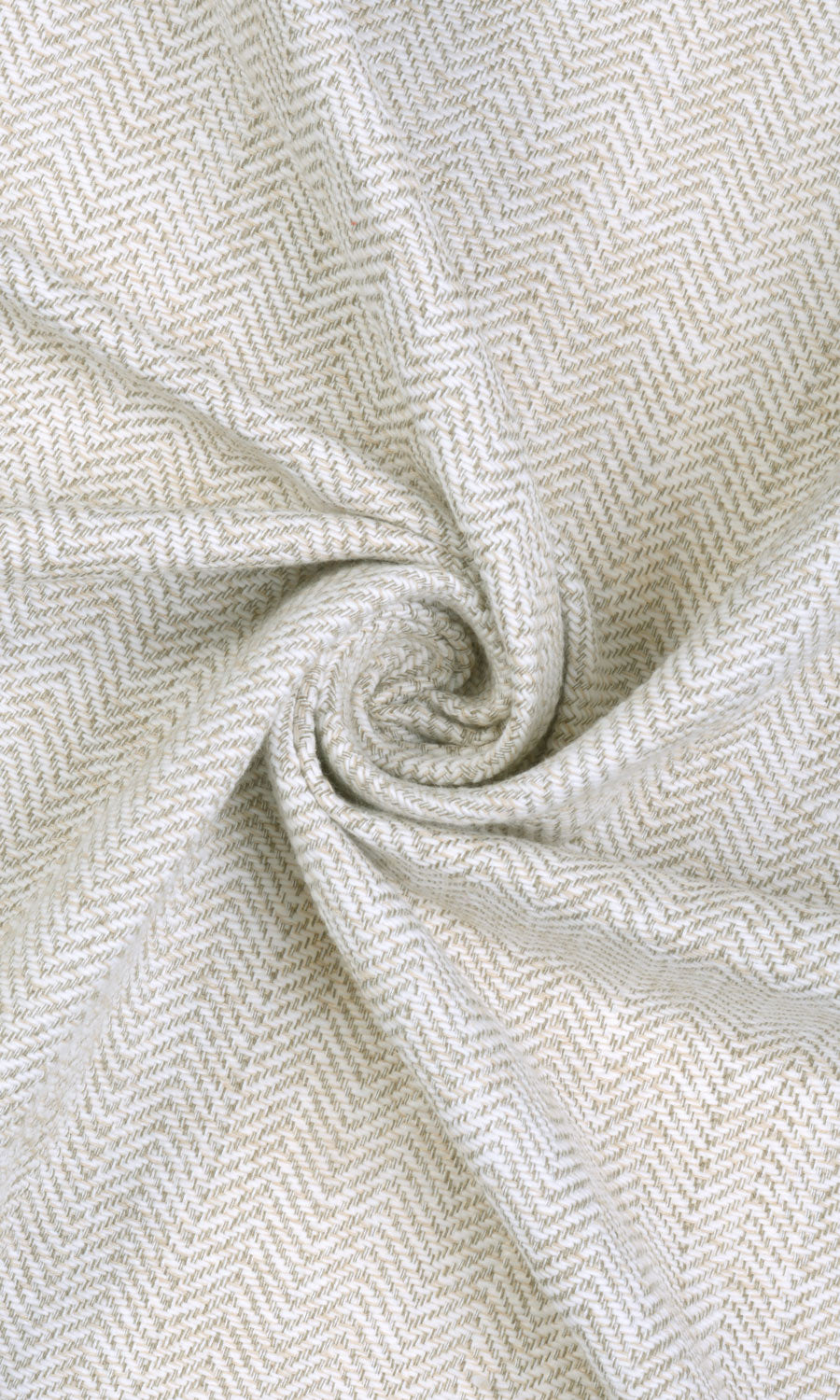Cotton Home Textile Fabric Material Sample (Cream)