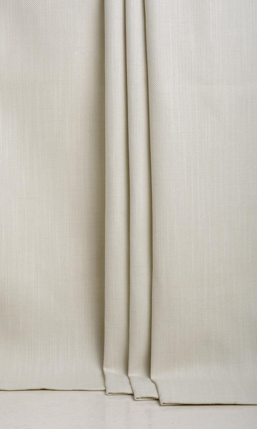 Herringbone Textured Any Size Style Roman Blinds (Pale Grey)