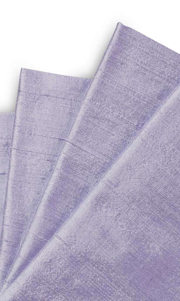 Dupioni Silk Roman Shades (Lavender Mauve) for Living, Bedroom, Kitchen, Bathroom