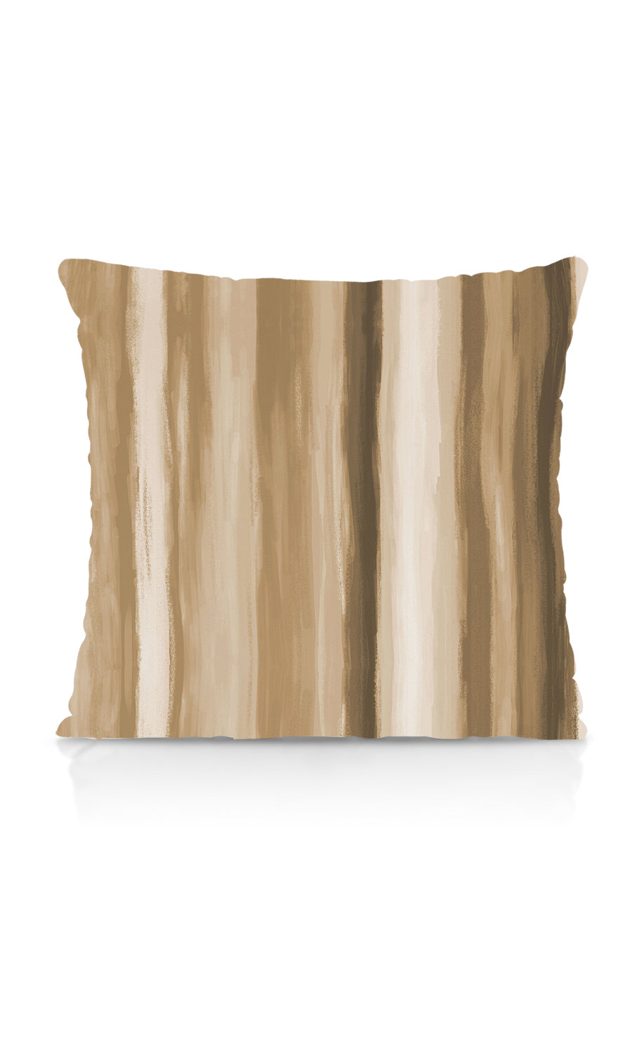 Room Darkening Striped Free Fabric Material Sample (Brown/ Beige)