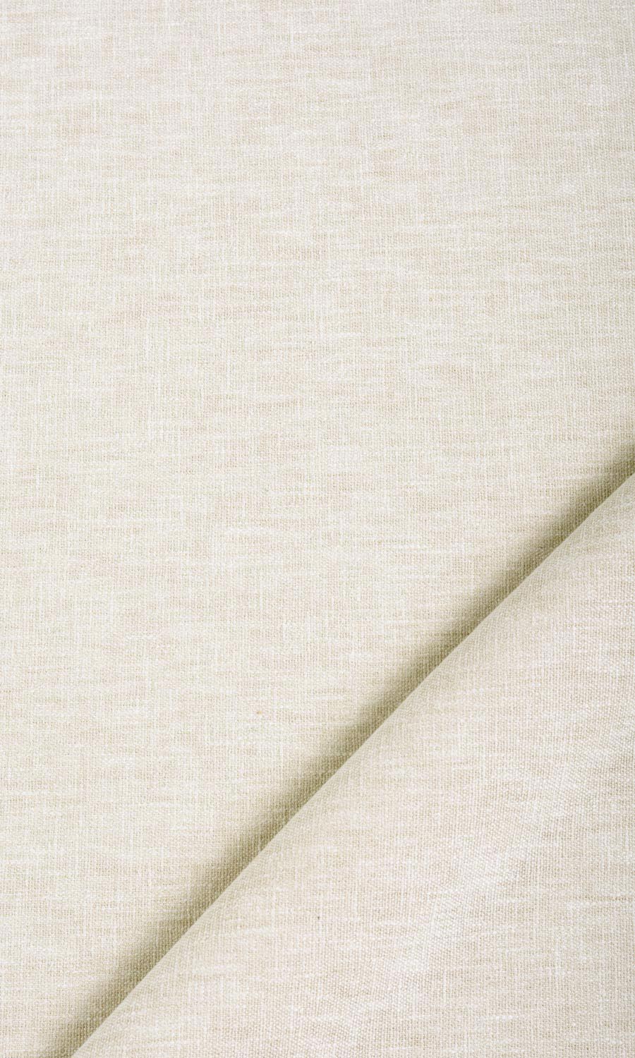Plain Home Textile Fabric Material Sample (Warm Ivory/ Pale Beige)