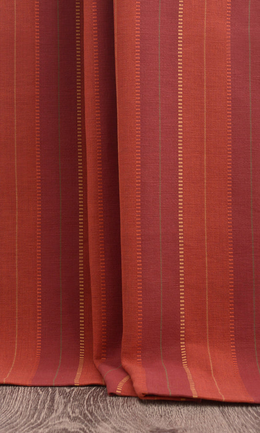 Cotton Fabric Blinds (Red)