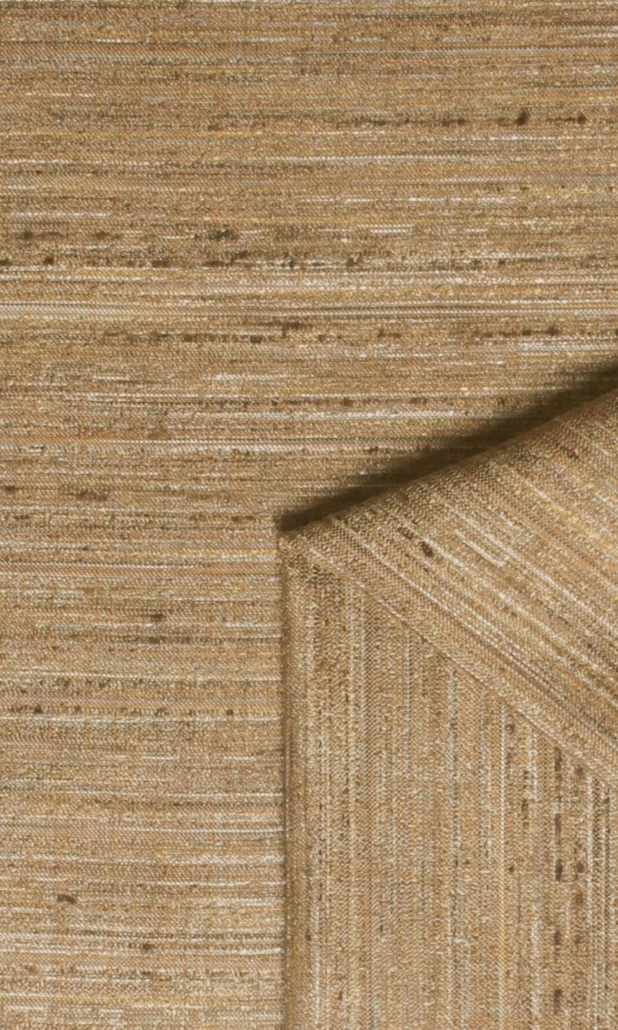 Textured Window Treatments Fabric Sample (Golden Brown)