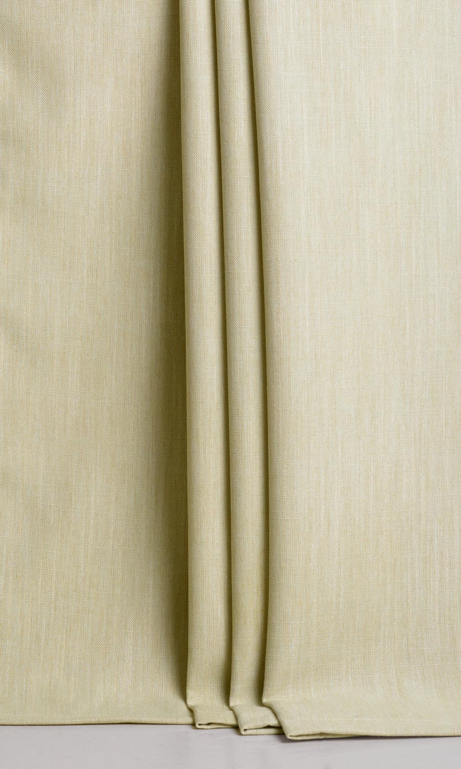 Plain Linen Texture Shades (Pale Yellow-Green) for Living, Bedroom, Kitchen, Bathroom