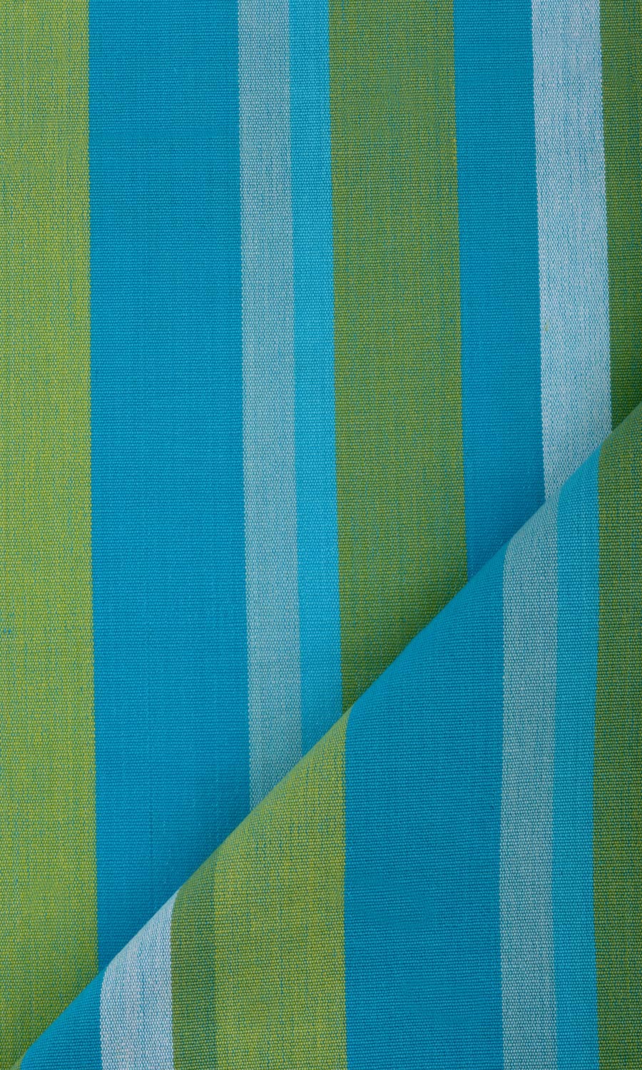 Cotton Made-to-Measure Roman Blinds (Green/ Blue)