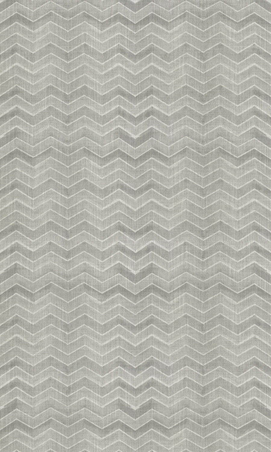 Chevron Print Free Fabric Material Sample (Eggshell White/ Grey)