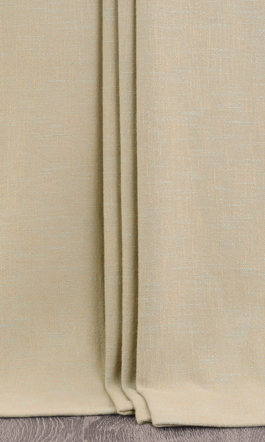 Plain Cotton Window Treatments Fabric Sample (Brown/ Beige)