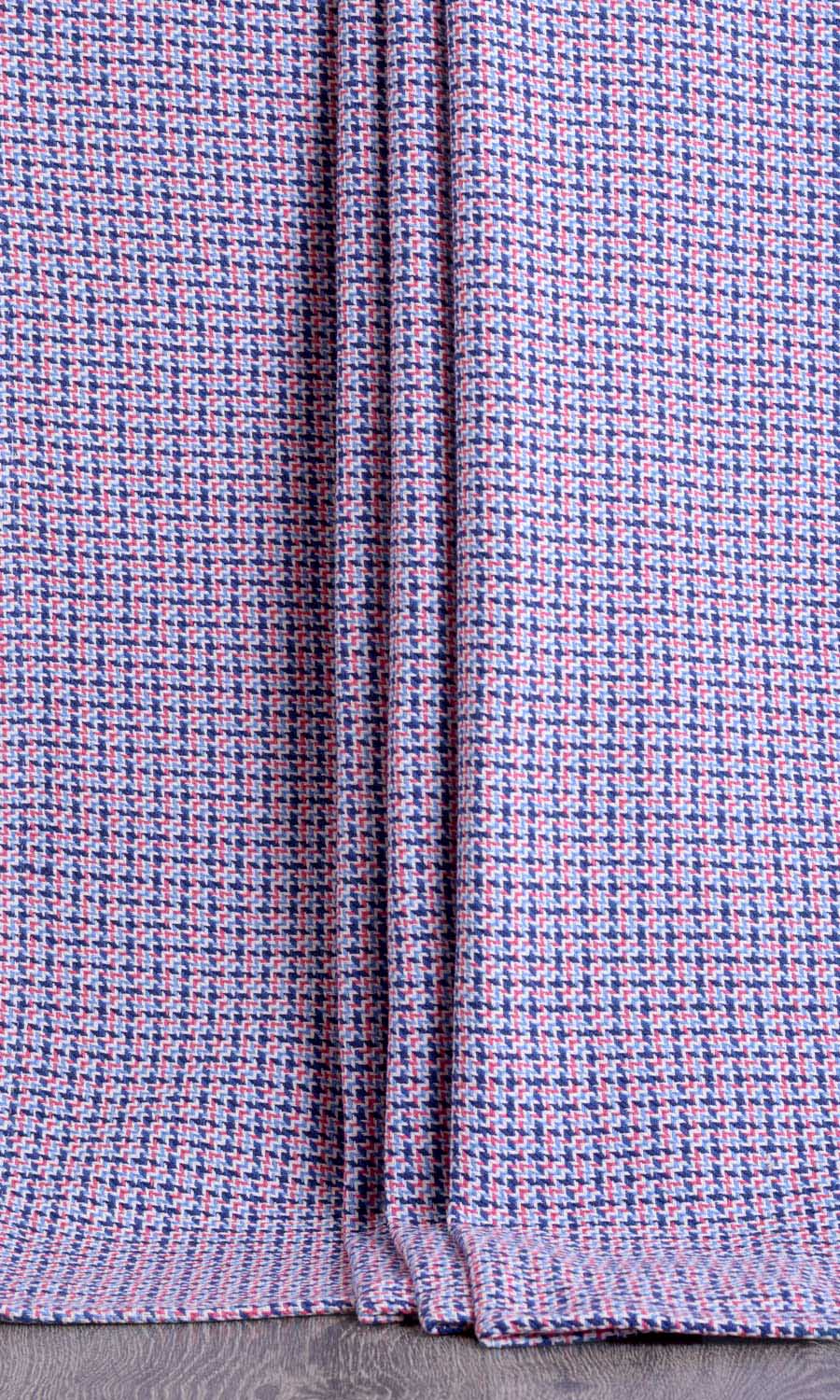 Basketweave Fabric By the Metre for Roman Blinds & Shades (Violet/ Purple/ Pink)