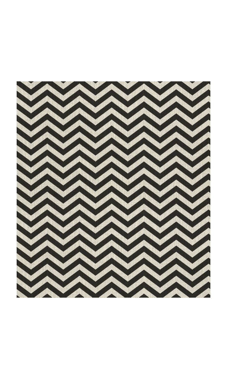 Modern Print Flat, Plain, Fake, Faux, European Relaxed Roman Blinds (Black/ Ivory)