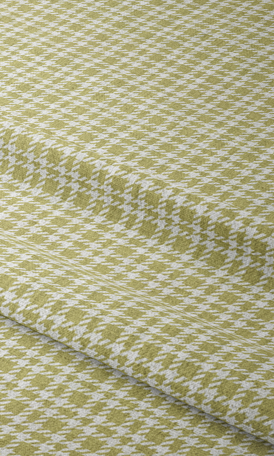 Check Print Window Treatments Fabric Sample (Chartreuse Green/ White)