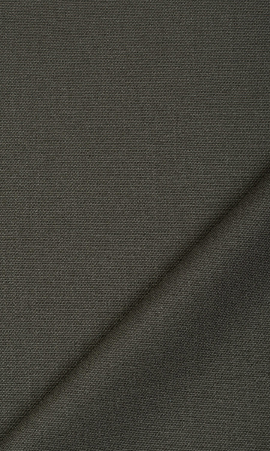 Linen Rich Fabric By the Metre for Roman Blinds & Shades (Charcoal Grey)