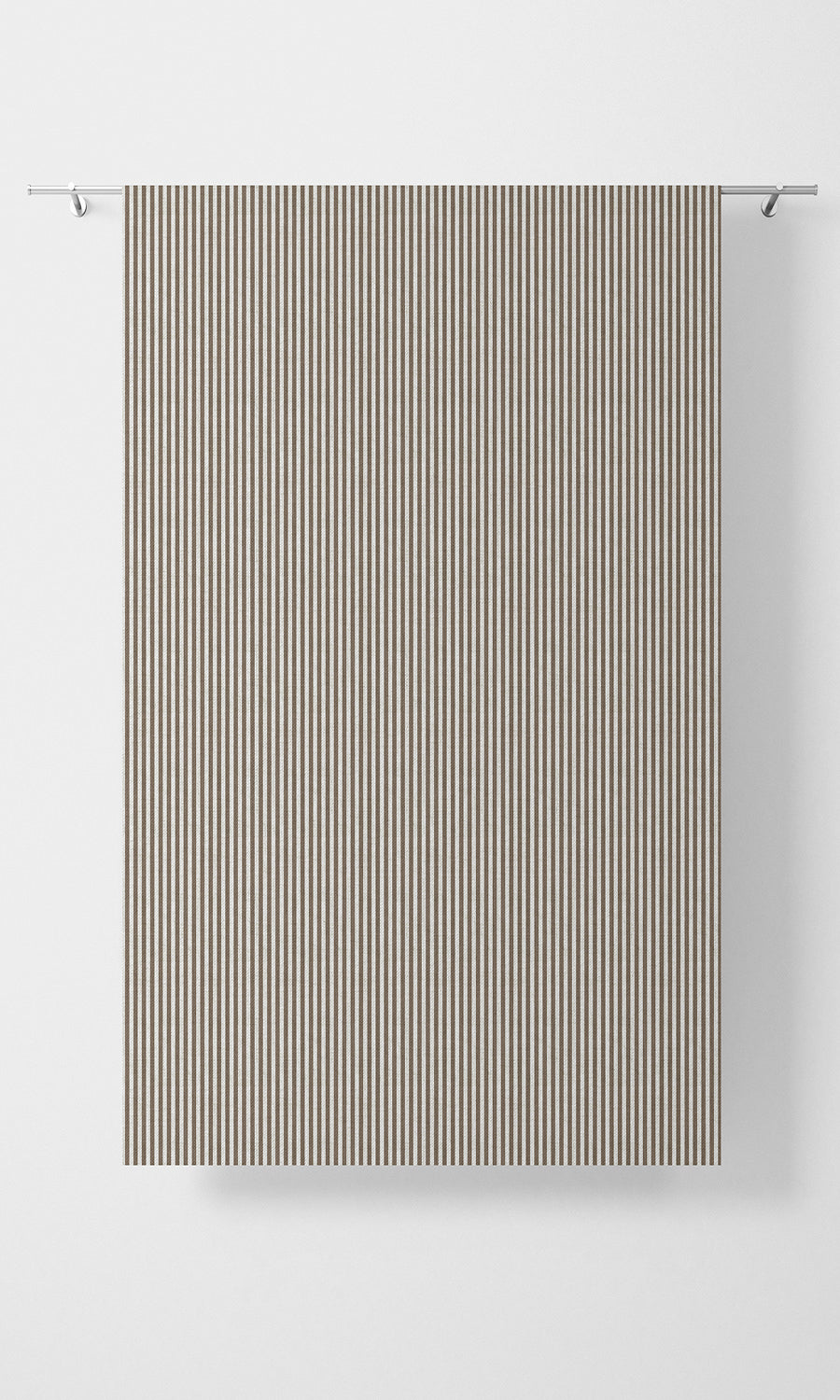 Modern Striped Print Blinds (Cedar Brown) Extra Long Short Wide