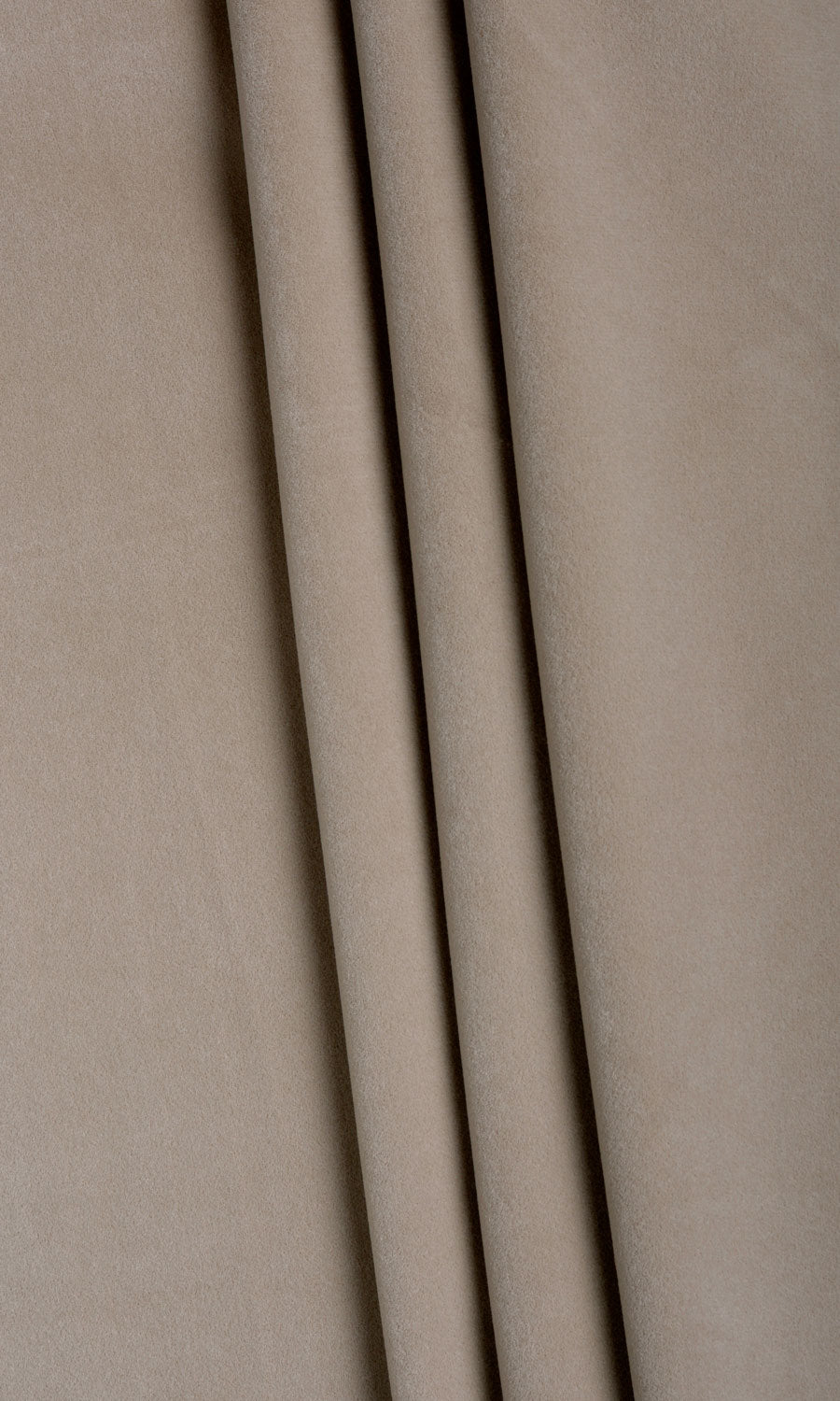 Velvet Fabric Blinds (Taupe) Extra Long Short Wide