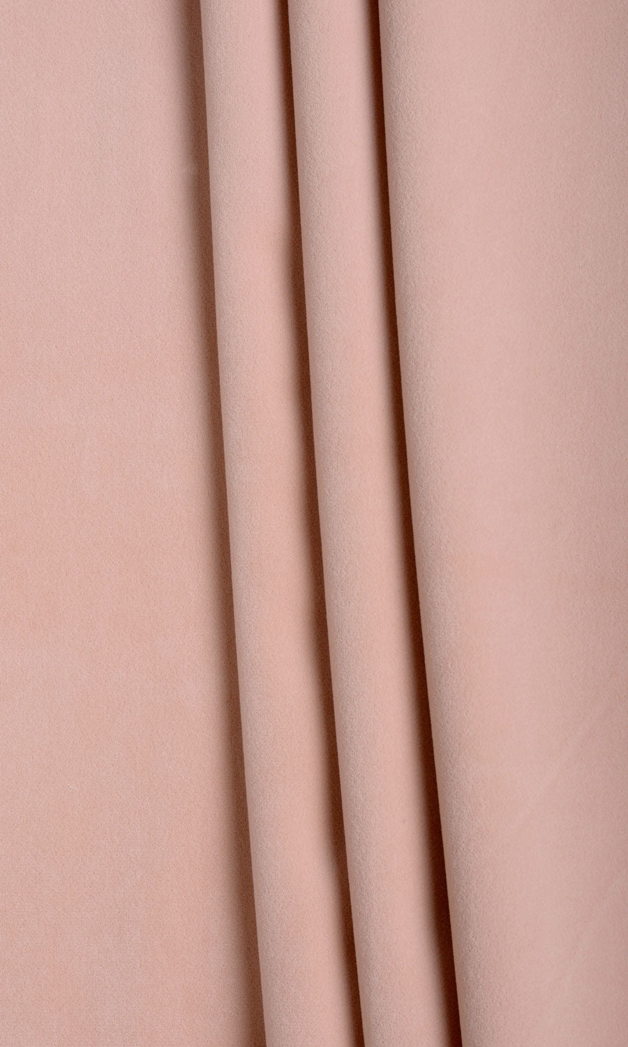Velvet Flat, Plain, Fake, Faux, European Relaxed Roman Blinds (Peachy Pink)