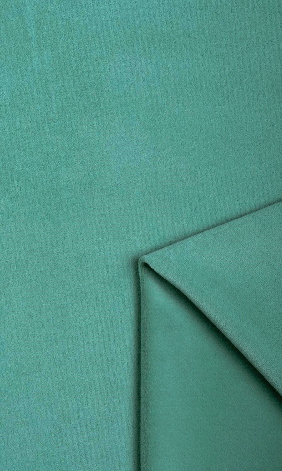 Velvet Home Textile Fabric Material Sample (Green/ Blue)
