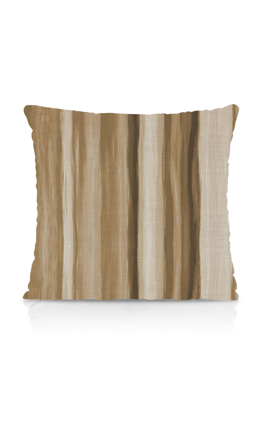 Modern Striped Print Home Textile Fabric Material Sample (Brown/ Beige)