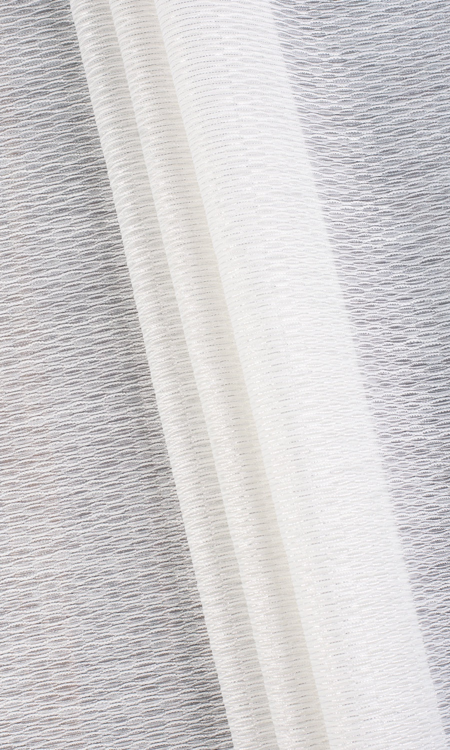 Textured Sheer Shades (White) for Living, Bedroom, Kitchen, Bathroom