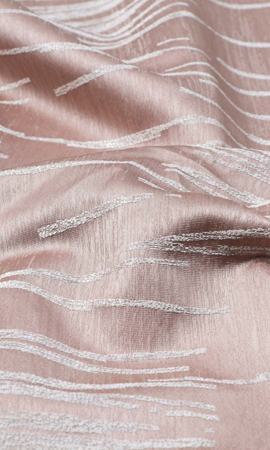 Abstract Patterned Any Size Style Roman Blinds (Blush Pink)
