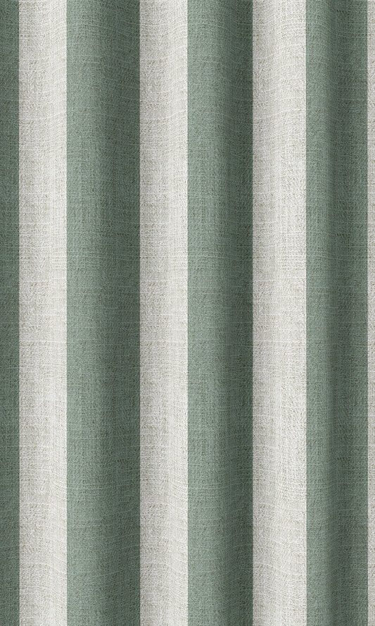 Geometric Print Home Décor Fabric By the Metre (Egg Blue/ White)