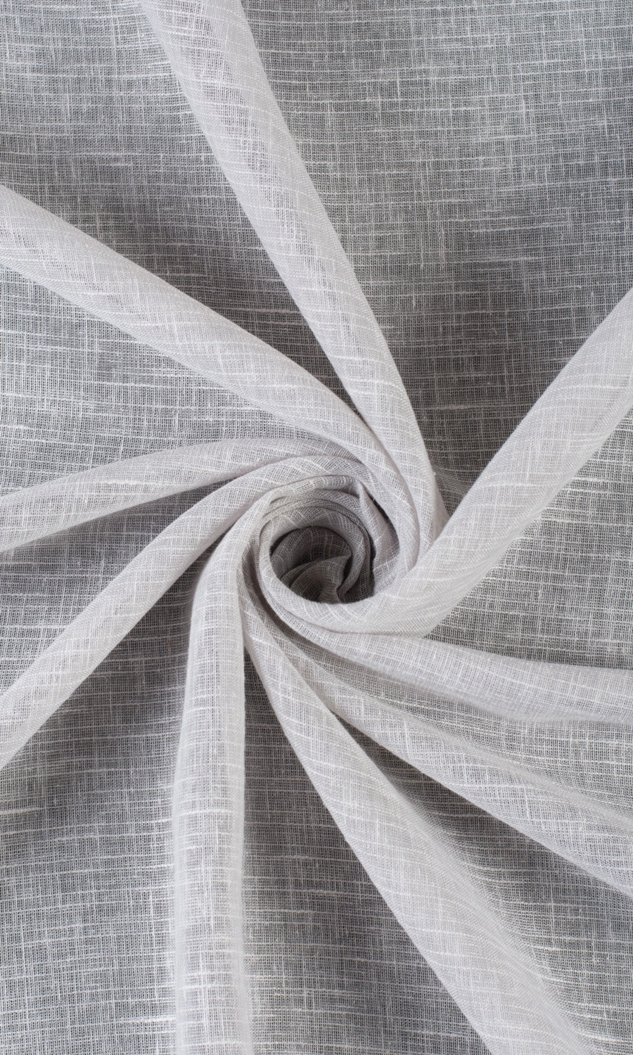 Plain Sheer Free Fabric Material Sample (Silvery-Gray)