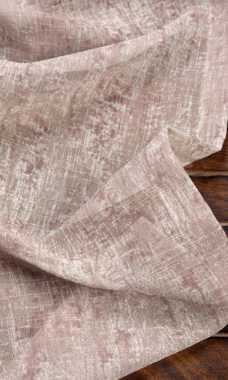 Textured Sheer Roman Blinds (Brown) for Living, Bedroom, Kitchen, Bathroom