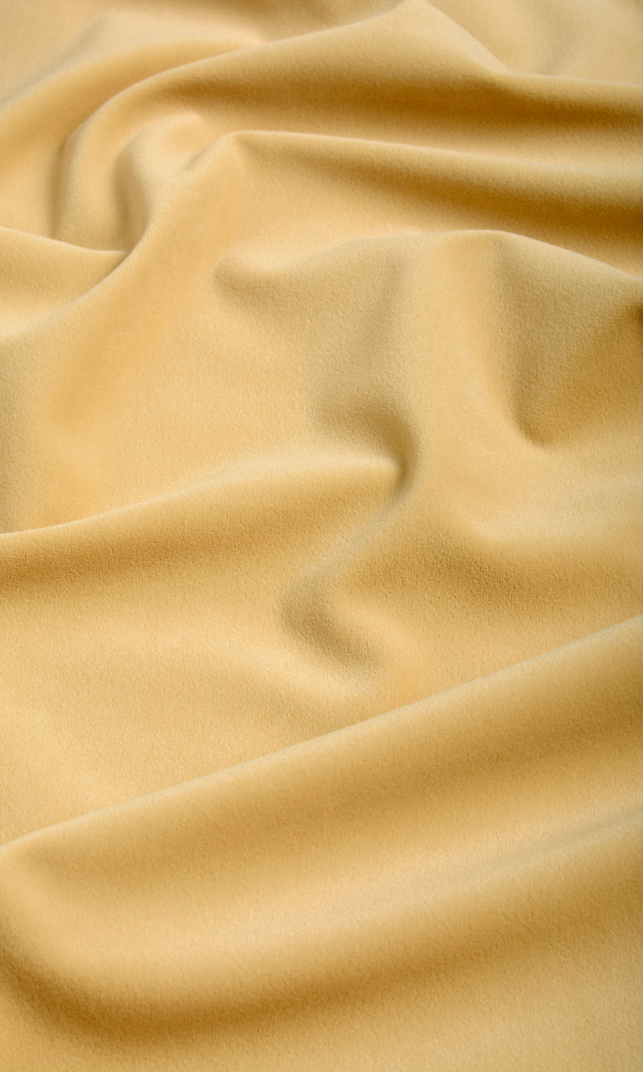 Velvet Any Size Style Roman Blinds (Pale Yellow)