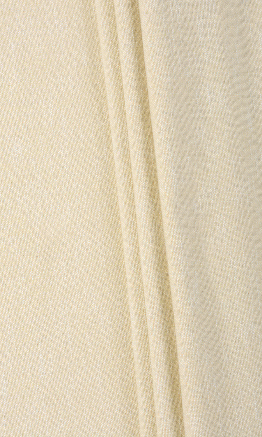 Plain Cotton Fabric Material By the Metre (Ivory)
