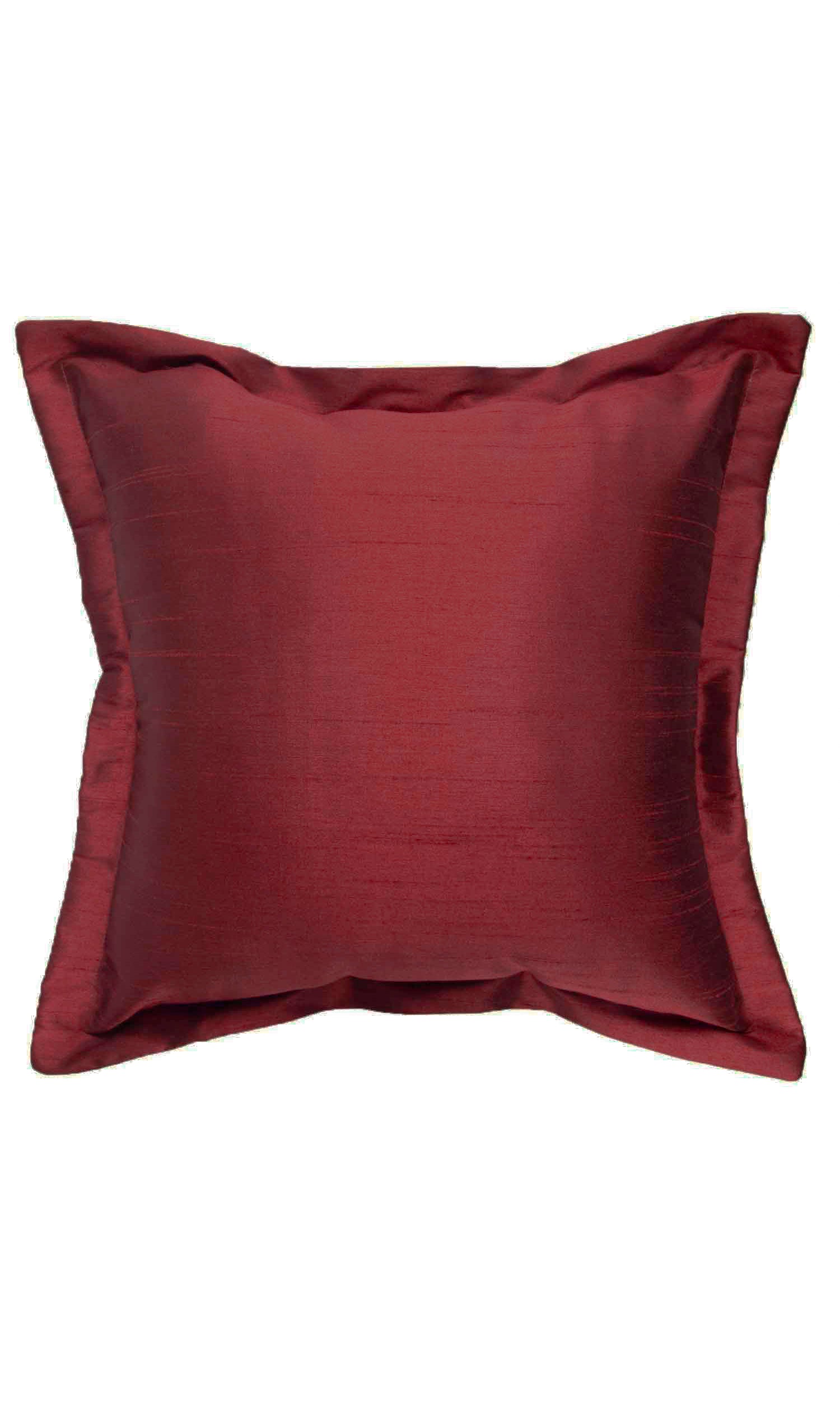 Faux Silk Shades (Red/ Orange) Extra Long Short Wide