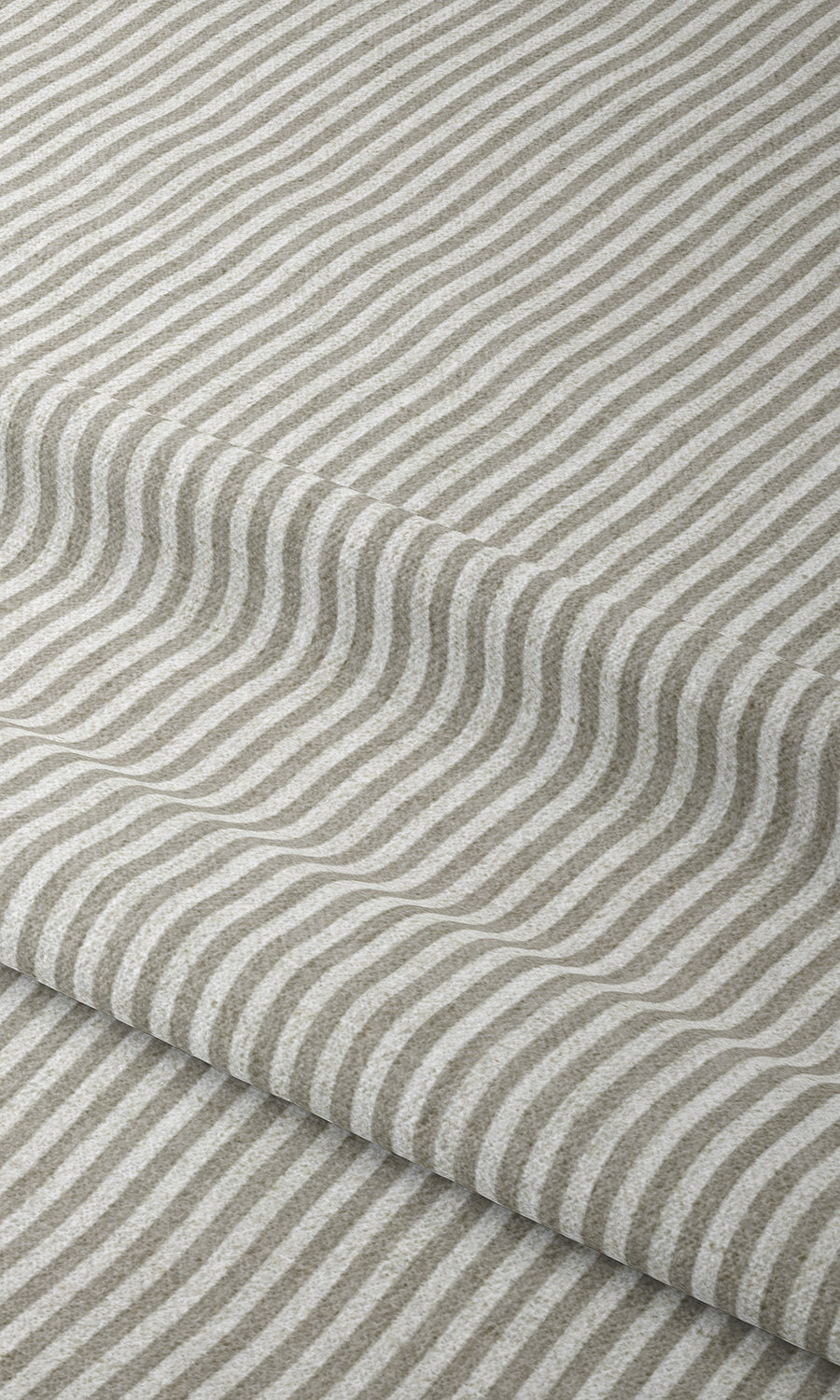 Modern Striped Window Treatments Fabric Sample (Grey/ White)