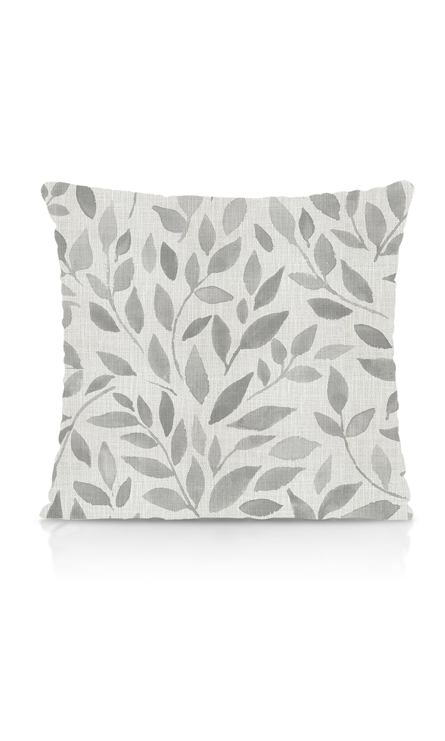 Botanical Print Home Textile Fabric Material By the Metre (Eggshell White/ Grey)